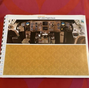 Boeing 767-200 Flight Deck July 1981 Spiral Bound Manual - Picture 1 of 8