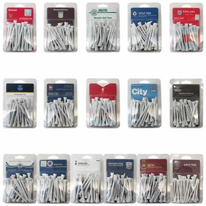Offizielles Premier League Pack mit 20 Crested Golf Tees. Arsenal, Spurs, Chelsea - Bild 1 von 26