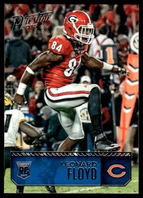 2016 Panini Prestige Leonard Floyd Rookie Chicago Bears #290 Georgia Bulldogs - Image 1 of 2
