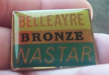 Belleayre Skiing Bronze NASTAR badge pin New York Mountain Ski Resort