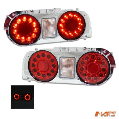 JDM LED Tail Lights for Nissan R32 Skyline Coupe GTS-T GT-R GT4 RB250DET Trubo - image 1 of 4