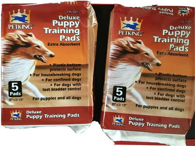 Petking Puppy And Dog Trining Pads 10 Pads Total (2 Packs)  22 X 21.5’’ - Image 1 of 3