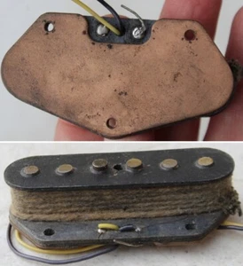 Vintage Fender Telecaster Bridge Pickup UNTESTED - Picture 1 of 12