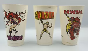 EL UNIVERSO MARVEL: TAZAS DE MEDUSA, KA-ZAR Y CRISTAL SLURPEE, 7 ONCE (MLFP) - Imagen 1 de 6