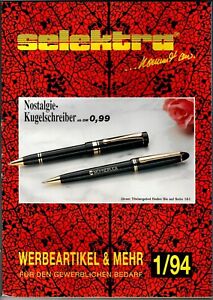 Selectra Werbeartikel Katalog 1/94