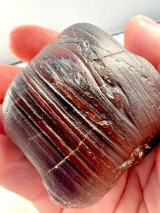 Natural Pure Hematite Banded Iron Bloodstone Healing Protection Rock Blocks EMFs - Picture 1 of 15