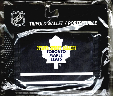 J.F. SPORTS TORONTO MAPLE LEAFS  3.5X5" TRIFOLD WALLET NEW IN PACKAGE (M7) Cover
