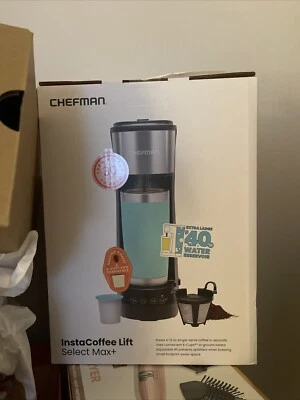 Chefman Instacoffee Lift Select Max+ Single Serve Coffee Maker RJ14-IC-LR - Image 1 of 4