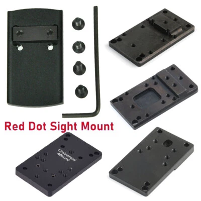 Mount Plate Base Red Dot Sight For Glock 17 19/Taurus PT111 G2C TX22/CZ 75B 85B