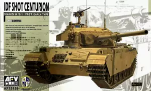 AFV CLUB AF35159 IDF Shot CENTURION Mark 5 & 5/1 1967 Early Type 1/35 Scale - Picture 1 of 1