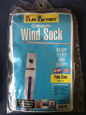 Penn State Nittany Lions Flag Factory Windsock; NCAA; BCS Football; Big Ten Cover