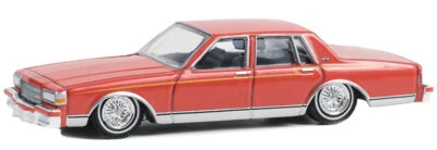 GREENLIGHT - CHEVROLET Caprice classic 1989 rosso della serie CALIFORNIA LOWR... - Immagine 1 di 2