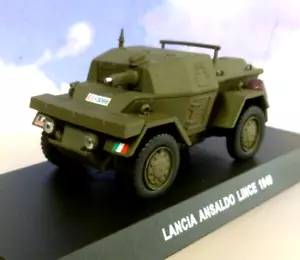 ATLAS 1/43 1949 LANCIA ANSALDO LINCE ARMOURED CAR (DAIMLER DINGO) CARABINIERI - Picture 1 of 5