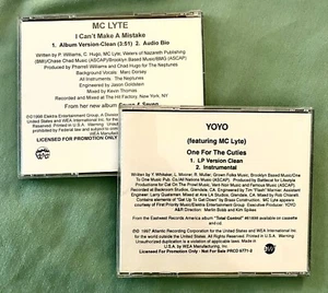 MC Lyte PROMO CD LOT I Can't Make a Mistake – One For The Cuties - Bild 1 von 1