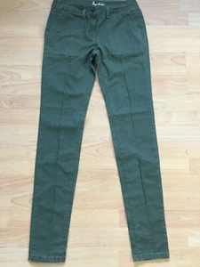 BODEN green cotton Skinny Urban trousers size 6R NEW WM348 - Picture 1 of 3