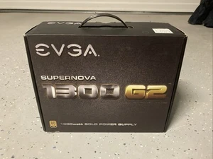 EVGA SuperNOVA 1300 G2 1300W New Gold Power Supply (120-G2-1300-XR) PSU......337 - Picture 1 of 2