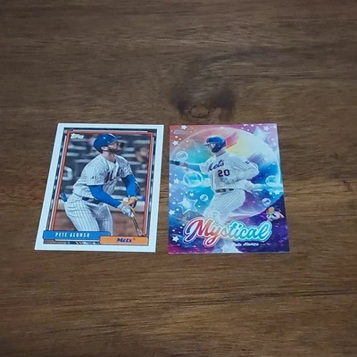2021 Topps Update #T92-31 Pete Alonso RC & 2024 Topps Update Insert MYS-44 - Image 1 of 2