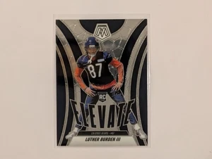 2025 Panini Mosaic LUTHER BURDEN III #7 Rookie Elevate RC Chicago Bears - Picture 1 of 2