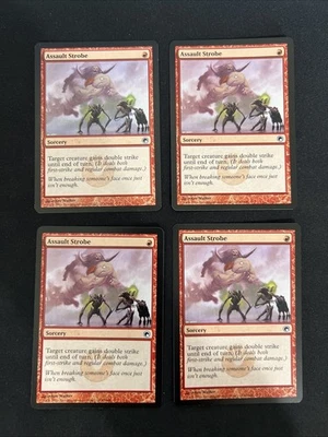 Assault Strobe Scars of Mirrodin Regular 4x NM Magic The Gathering - Image 1 of 2