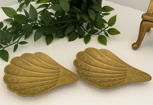 Bandeja para llaves de monedas Art Deco con carcasa de latón vintage 2 - Imagen 1 de 4