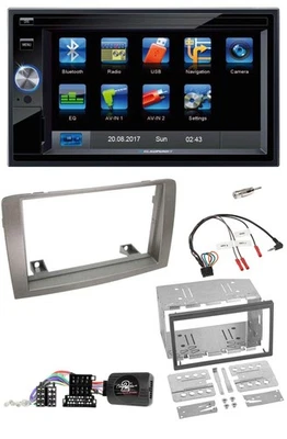 Blaupunkt SD Bluetooth 2DIN MP3 USB Lenkrad Autoradio für Lancia Musa 2004-2012 - Bild 1 von 4
