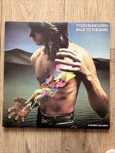 Todd Rundgren - Back To The Bars EX+/EX+ 1978 UK 1st Press 2x Vinyl LP - Picture 1 of 16