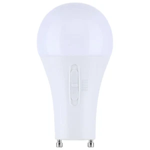 15.5 Watt LED - A19 - 27K/3K/35K/4K/5K - GU24 Base - 120 Volt - 24-Pack - Picture 1 of 6