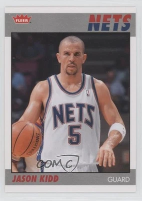 2007-08 Fleer 1987-88 Retro Jason Kidd #87R-72 HOF - Image 1 of 2