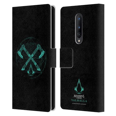ASSASSIN'S CREED VALHALLA COMPOSITIONS LEATHER BOOK CASE FOR BLACKBERRY ONEPLUS - Image 1 of 4