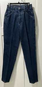 VTG Rocky Mountain Women’s Western High Rise Bareback Blue Jeans Size 9/10 M EUC - Picture 1 of 16