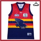 Adelaide Crows AFL Australian Football Jersey Fila XL Away Vest 2001 2002 HH9