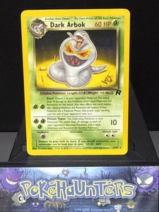 Pokemon Karte Dunkles Arbok Team Rocket Wizards W Stamp Promo Near Mint - Bild 1 von 9