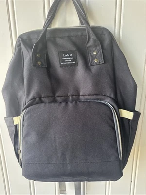 Land Mommy & Baby Backpack Bag Chic Mom Heather Gray - Image 1 of 4