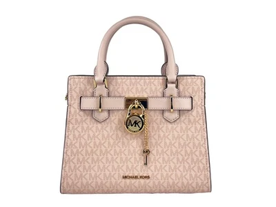 Michael Kors Hamilton Small Leather Satchel Crossbody - Image 1 of 4