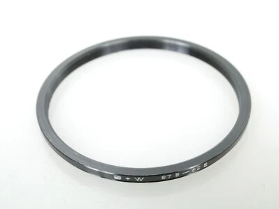 Anillo adaptador de filtro B+W Step up Ring 67E - 62E filtro 62mm en peso de objetivo E67mm Foto 1 de 2