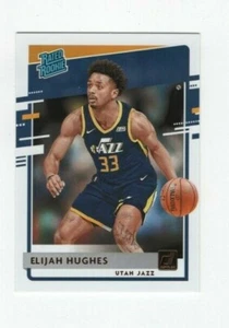 2020-21 PANINI DONRUSS RATED ROOKIE - ELIJAH HUGHES UTAH JAZZ #246 - Picture 1 of 1