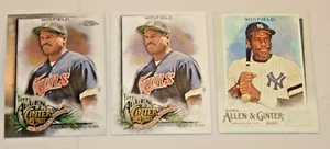 DAVE WINFIELD (3) 2022 ALLEN GINTER CHROME #136 2022 & 2020 ALLEN GINTER 136&91 - Picture 1 of 1