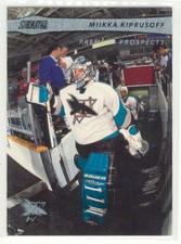 2001-02 Stadium Club Sharks Hockey Card #115 Miikka Kiprusoff PP