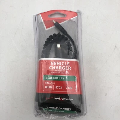 Cargador USB de viaje y vehículo Blackberry, se adapta a 8830,8703,7130 Foto 1 de 4