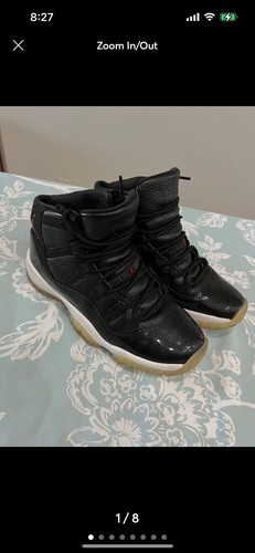 NIKE AIR JORDAN 11 RETRO LOW BG Nike (378038 002) GS 6.5Y Nero Rosso