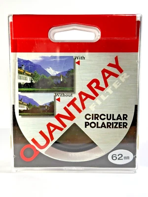 Quantaray UV Circular Polarizer 62 mm Filter - Image 1 of 4