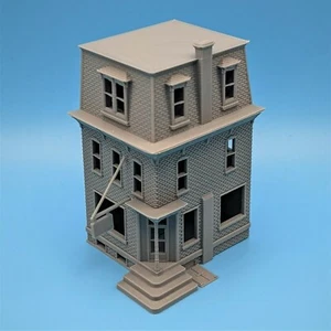 HO-Scale Pennsylvania Corner Store #2 Barber Deli -1:87 Scale Building - Picture 1 of 11