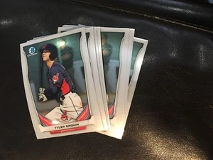 2014 Bowman Draft CTP-88 Tyler Naquin 10 count all chrome lot Cleveland Indians - Picture 1 of 2