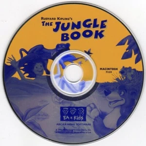 Rudyard Kipling's The Jungle Book (Ages 4-8) CD, 1995 for Mac - NEW CD in SLEEVE - Picture 1 of 2