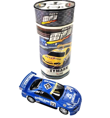 Remote Control Car Auldey Race Tin 1:32 Scale 2000 Y2K Tymark Blue Car Vintage - Image 1 of 4