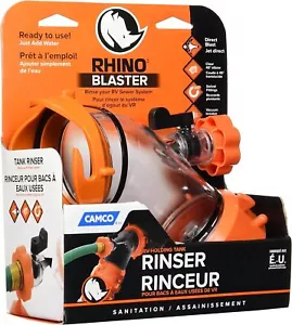 Camco Rhino Blaster Pro Elbow RV Trailer Waste Holding Tank Rinse w/ Gate Valve - Picture 1 of 12