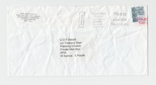 GB A Apia Western Samoa Cover Parzialmente Opened Ufficiale Sigillato (See Sotto