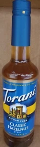 Torani Sugar-Free Syrup, Hazelnut, 25.4-Ounce Bottles (Pack of 3) - Picture 1 of 4
