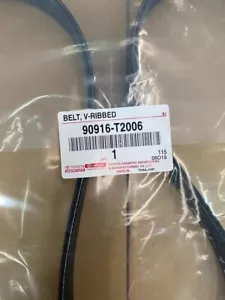 Toyota Fortuner Hilux Vigo diesel ENGINE TIMING BELT Genuine 90916-T2006 7PK1516 - Picture 1 of 1