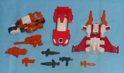 original G1 Transformers STRAFE AFTERBURNER LIGHTSPEED 100% COMPLETE Computron - Image 1 of 3